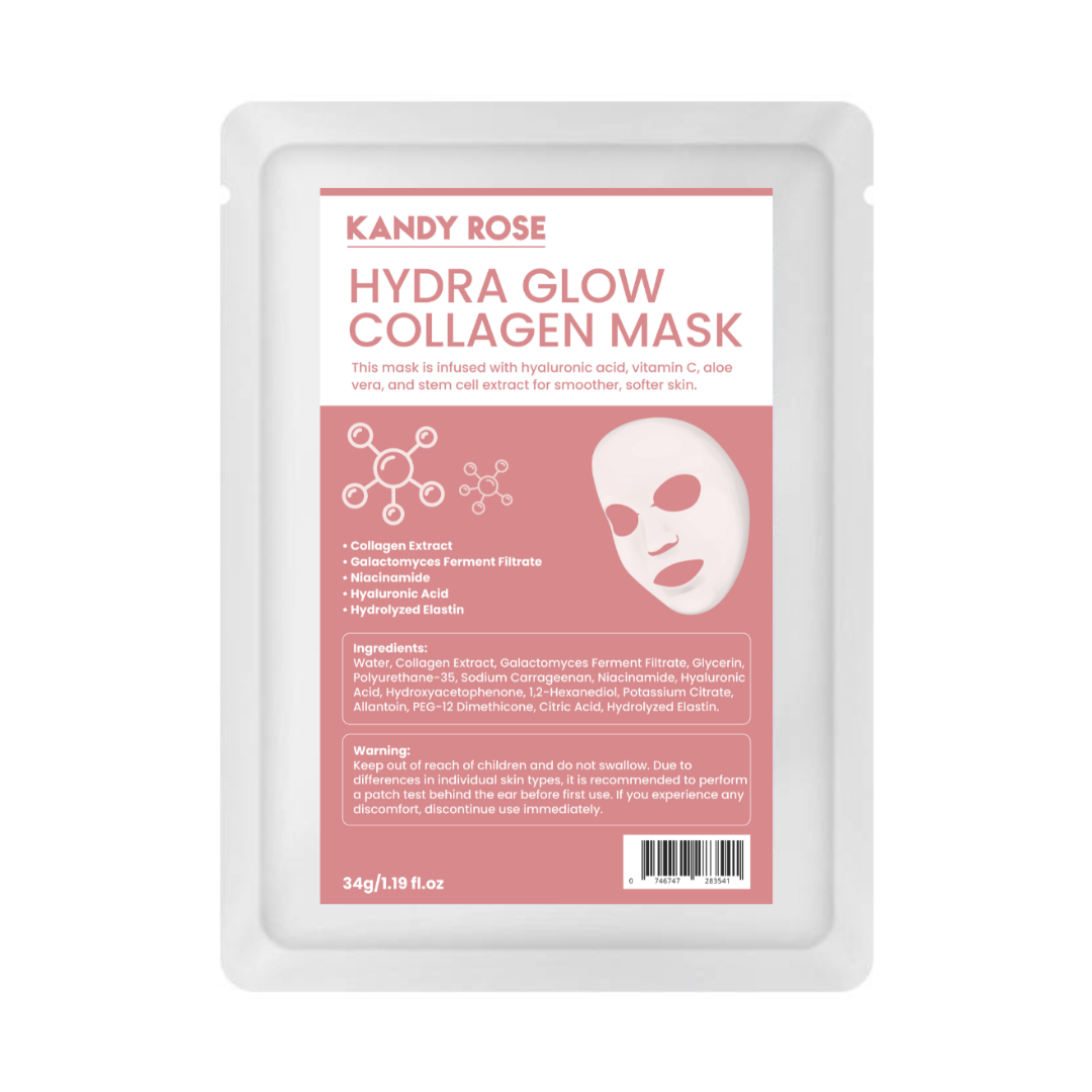 Kandy Rose Hydra Glow Collagen Mask