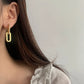 18K Gold Plated Gold Chain Earrings