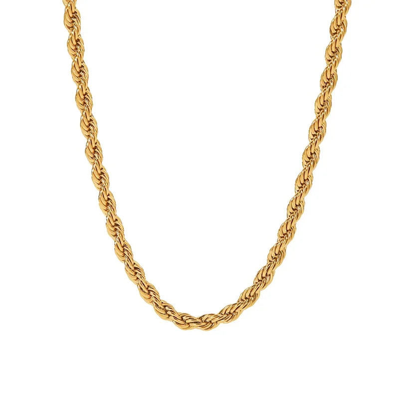 18K Rope Necklace